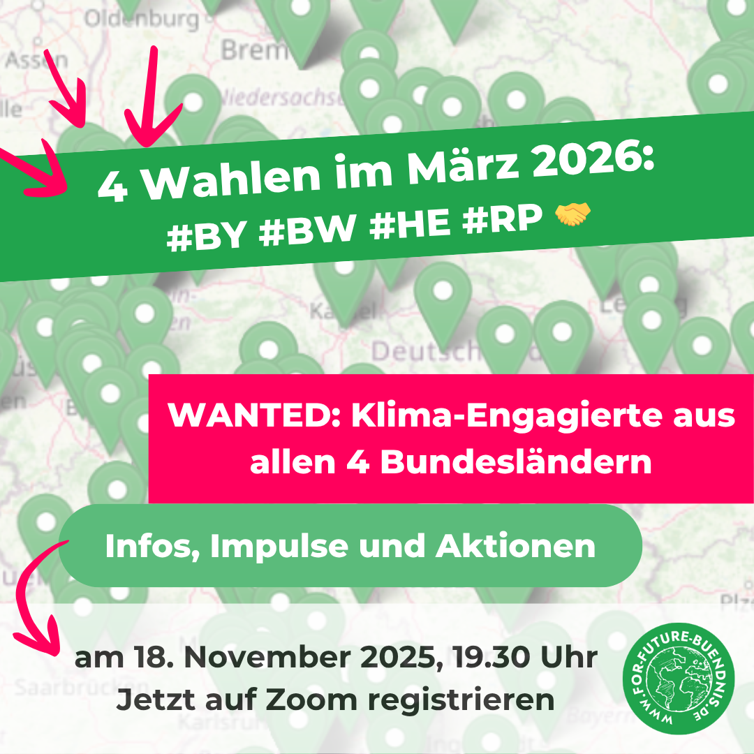 Vernetzungstreffen // 4 Wahlen im März 2026: #BY #BW #HE #RP