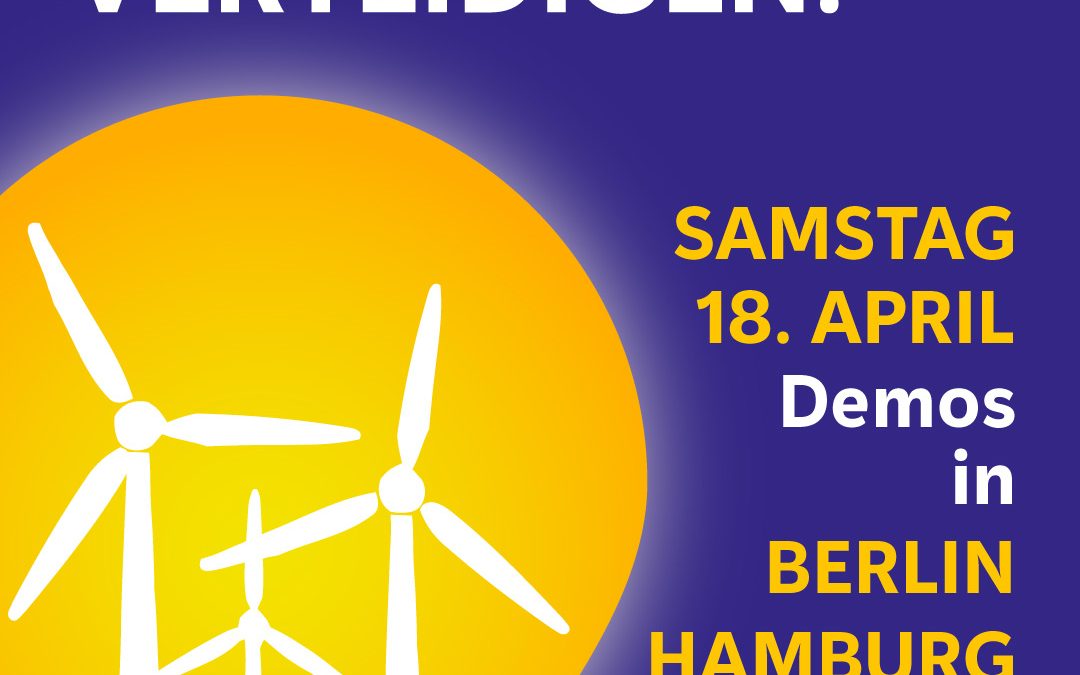 🚨 Demo-Alarm: 18. April – auf die Straße!