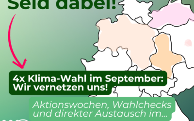 5. Vernetzungstreffen | 4x Klima-Wahl im Sept. ’26